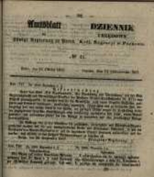 Amtsblatt der K&ouml;niglichen Regierung zu Posen. 1857.10.13 Nro.41