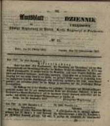 Amtsblatt der Königlichen Regierung zu Posen. 1857.10.13 Nro.41