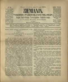 Ziemianin. Tygodnik przemysłowo-rolniczy; organ Centralnego Towarzystwa Gospodarczego w Wielkiem Księstwie Poznańskiem 1882.05.06 R.32 Nr18