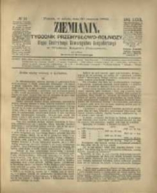 Ziemianin. Tygodnik przemysłowo-rolniczy; organ Centralnego Towarzystwa Gospodarczego w Wielkiem Księstwie Poznańskiem 1882.06.10 R.32 Nr23