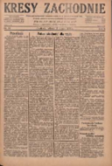 Kresy Zachodnie: pismo poświęcone obronie interes&oacute;w narodowych na zachodnich ziemiach Polski 1930.03.18 R.8 Nr64