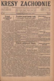 Kresy Zachodnie: pismo poświęcone obronie interes&oacute;w narodowych na zachodnich ziemiach Polski 1930.03.20 R.8 Nr66