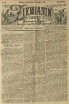 Ziemianin. Tygodnik przemysłowo-rolniczy; organ Centralnego Towarzystwa Gospodarczego w Wielkiem Księstwie Poznańskiem 1898.04.23 R.48 Nr17