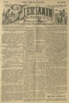 Ziemianin. Tygodnik przemysłowo-rolniczy; organ Centralnego Towarzystwa Gospodarczego w Wielkiem Księstwie Poznańskiem 1898.07.09 R.48 Nr28