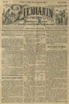 Ziemianin. Tygodnik przemysłowo-rolniczy; organ Centralnego Towarzystwa Gospodarczego w Wielkiem Księstwie Poznańskiem 1898.09.24 R.48 Nr39