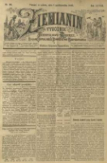Ziemianin. Tygodnik przemysłowo-rolniczy; organ Centralnego Towarzystwa Gospodarczego w Wielkiem Księstwie Poznańskiem 1898.10.01 R.48 Nr40