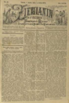 Ziemianin. Tygodnik przemysłowo-rolniczy; organ Centralnego Towarzystwa Gospodarczego w Wielkiem Księstwie Poznańskiem 1898.12.03 R.48 Nr49