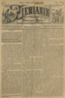Ziemianin. Tygodnik przemysłowo-rolniczy; organ Centralnego Towarzystwa Gospodarczego w Wielkiem Księstwie Poznańskiem 1899.02.25 R.49 Nr8