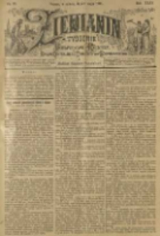 Ziemianin. Tygodnik przemysłowo-rolniczy; organ Centralnego Towarzystwa Gospodarczego w Wielkiem Księstwie Poznańskiem 1899.05.06 R.49 Nr18