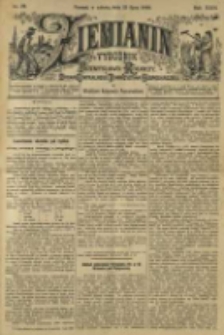 Ziemianin. Tygodnik przemysłowo-rolniczy; organ Centralnego Towarzystwa Gospodarczego w Wielkiem Księstwie Poznańskiem 1899.07.22 R.49 Nr29