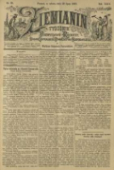 Ziemianin. Tygodnik przemysłowo-rolniczy; organ Centralnego Towarzystwa Gospodarczego w Wielkiem Księstwie Poznańskiem 1899.07.29 R.49 Nr30