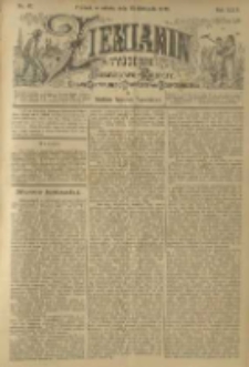Ziemianin. Tygodnik przemysłowo-rolniczy; organ Centralnego Towarzystwa Gospodarczego w Wielkiem Księstwie Poznańskiem 1899.11.25 R.49 Nr47