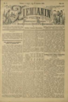 Ziemianin. Tygodnik przemysłowo-rolniczy; organ Centralnego Towarzystwa Gospodarczego w Wielkiem Księstwie Poznańskiem 1900.01.13 R.50 Nr2