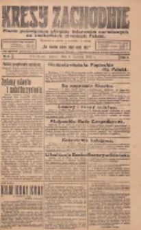 Kresy Zachodnie: pismo poświęcone obronie interesów narodowych na zachodnich ziemiach Polski 1924.01.04 R.2 Nr2