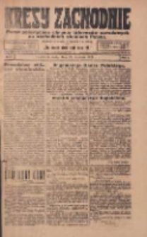 Kresy Zachodnie: pismo poświęcone obronie interes&oacute;w narodowych na zachodnich ziemiach Polski 1924.01.23 R.2 Nr9