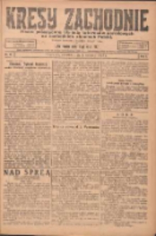 Kresy Zachodnie: pismo poświęcone obronie interes&oacute;w narodowych na zachodnich ziemiach Polski 1924.04.03 R.2 Nr45