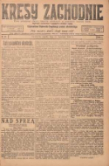 Kresy Zachodnie: pismo poświęcone obronie interes&oacute;w narodowych na zachodnich ziemiach Polski 1924.04.11 R.2 Nr52