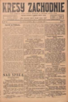 Kresy Zachodnie: pismo poświęcone obronie interesów narodowych na zachodnich ziemiach Polski 1924.04.17 R.2 Nr57