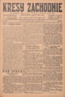 Kresy Zachodnie: pismo poświęcone obronie interes&oacute;w narodowych na zachodnich ziemiach Polski 1924.04.24 R.2 Nr62