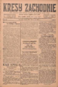 Kresy Zachodnie: pismo poświęcone obronie interesów narodowych na zachodnich ziemiach Polski 1924.04.29 R.2 Nr66