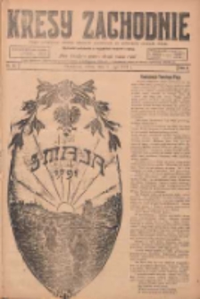 Kresy Zachodnie: pismo poświęcone obronie interesów narodowych na zachodnich ziemiach Polski 1924.05.03 R.2 Nr70