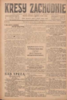 Kresy Zachodnie: pismo poświęcone obronie interesów narodowych na zachodnich ziemiach Polski 1924.05.28 R.2 Nr89
