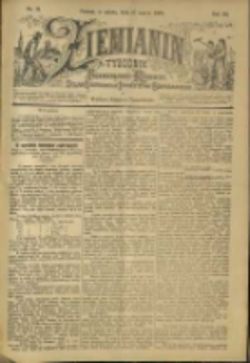 Ziemianin. Tygodnik przemysłowo-rolniczy; organ Centralnego Towarzystwa Gospodarczego w Wielkiem Księstwie Poznańskiem 1900.03.17 R.50 Nr11