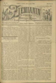 Ziemianin. Tygodnik przemysłowo-rolniczy; organ Centralnego Towarzystwa Gospodarczego w Wielkiem Księstwie Poznańskiem 1900.05.05 R.50 Nr18