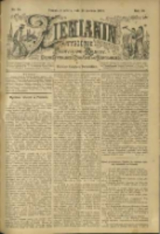 Ziemianin. Tygodnik przemysłowo-rolniczy; organ Centralnego Towarzystwa Gospodarczego w Wielkiem Księstwie Poznańskiem 1900.06.16 R.50 Nr24