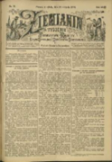 Ziemianin. Tygodnik przemysłowo-rolniczy; organ Centralnego Towarzystwa Gospodarczego w Wielkiem Księstwie Poznańskiem 1900.08.18 R.50 Nr33