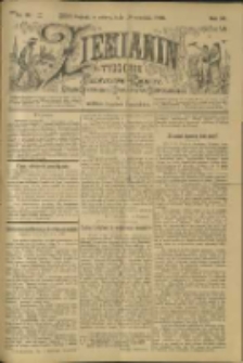 Ziemianin. Tygodnik przemysłowo-rolniczy; organ Centralnego Towarzystwa Gospodarczego w Wielkiem Księstwie Poznańskiem 1900.09.29 R.50 Nr39
