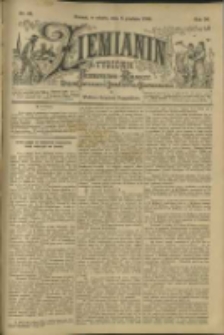 Ziemianin. Tygodnik przemysłowo-rolniczy; organ Centralnego Towarzystwa Gospodarczego w Wielkiem Księstwie Poznańskiem 1900.12.08 R.50 Nr49