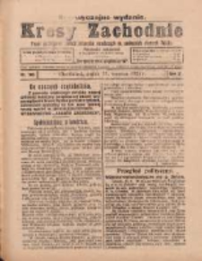 Kresy Zachodnie: pismo poświęcone obronie interes&oacute;w narodowych na zachodnich ziemiach Polski 1924.06.13 R.2 Nr100