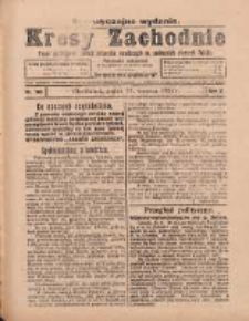 Kresy Zachodnie: pismo poświęcone obronie interesów narodowych na zachodnich ziemiach Polski 1924.06.13 R.2 Nr100