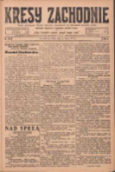 Kresy Zachodnie: pismo poświęcone obronie interes&oacute;w narodowych na zachodnich ziemiach Polski 1924.07.09 R.2 Nr122