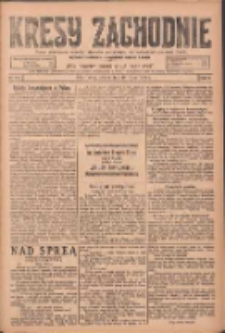 Kresy Zachodnie: pismo poświęcone obronie interes&oacute;w narodowych na zachodnich ziemiach Polski 1924.07.19 R.2 Nr131
