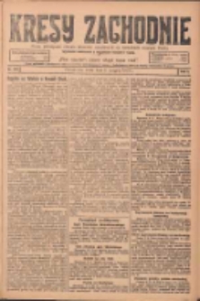 Kresy Zachodnie: pismo poświęcone obronie interes&oacute;w narodowych na zachodnich ziemiach Polski 1924.08.06 R.2 Nr146