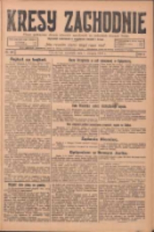 Kresy Zachodnie: pismo poświęcone obronie interes&oacute;w narodowych na zachodnich ziemiach Polski 1924.08.07 R.2 Nr147
