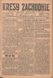 Kresy Zachodnie: pismo poświęcone obronie interes&oacute;w narodowych na zachodnich ziemiach Polski 1924.08.27 R.2 Nr163