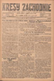 Kresy Zachodnie: pismo poświęcone obronie interesów narodowych na zachodnich ziemiach Polski 1924.08.28 R.2 Nr164