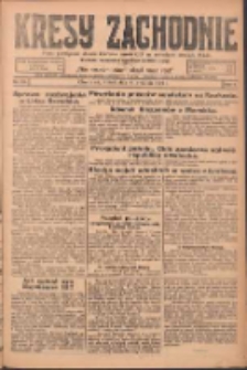 Kresy Zachodnie: pismo poświęcone obronie interes&oacute;w narodowych na zachodnich ziemiach Polski 1924.09.09 R.2 Nr174