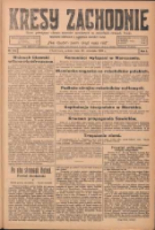 Kresy Zachodnie: pismo poświęcone obronie interesów narodowych na zachodnich ziemiach Polski 1924.09.20 R.2 Nr184