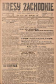 Kresy Zachodnie: pismo poświęcone obronie interes&oacute;w narodowych na zachodnich ziemiach Polski 1924.09.27 R.2 Nr190