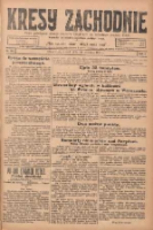 Kresy Zachodnie: pismo poświęcone obronie interesów narodowych na zachodnich ziemiach Polski 1924.09.30 R.2 Nr192