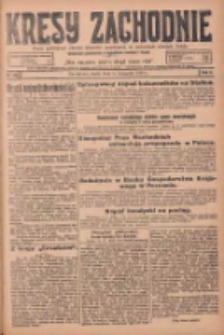 Kresy Zachodnie: pismo poświęcone obronie interes&oacute;w narodowych na zachodnich ziemiach Polski 1924.11.05 R.2 Nr222