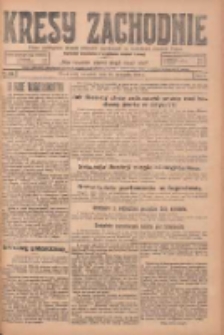 Kresy Zachodnie: pismo poświęcone obronie interesów narodowych na zachodnich ziemiach Polski 1924.11.13 R.2 Nr229