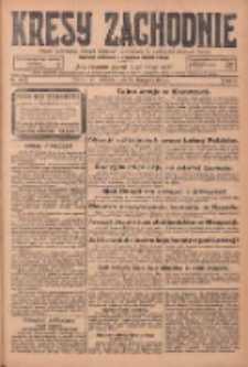 Kresy Zachodnie: pismo poświęcone obronie interesów narodowych na zachodnich ziemiach Polski 1924.11.16 R.2 Nr232