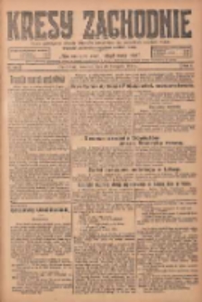 Kresy Zachodnie: pismo poświęcone obronie interes&oacute;w narodowych na zachodnich ziemiach Polski 1924.11.20 R.2 Nr235