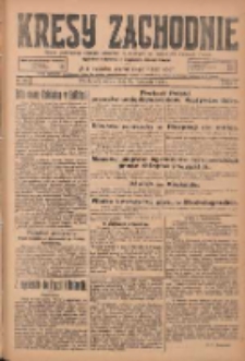 Kresy Zachodnie: pismo poświęcone obronie interesów narodowych na zachodnich ziemiach Polski 1924.11.22 R.2 Nr237