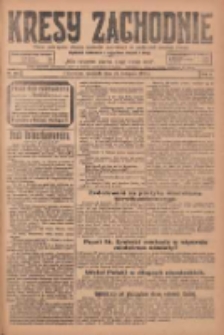 Kresy Zachodnie: pismo poświęcone obronie interes&oacute;w narodowych na zachodnich ziemiach Polski 1924.11.23 R.2 Nr238